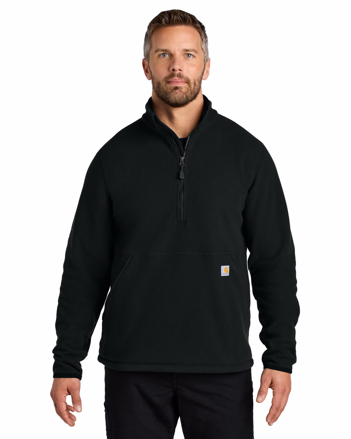 Custom Carhartt Textured 1/2-Zip Fleece Jacket