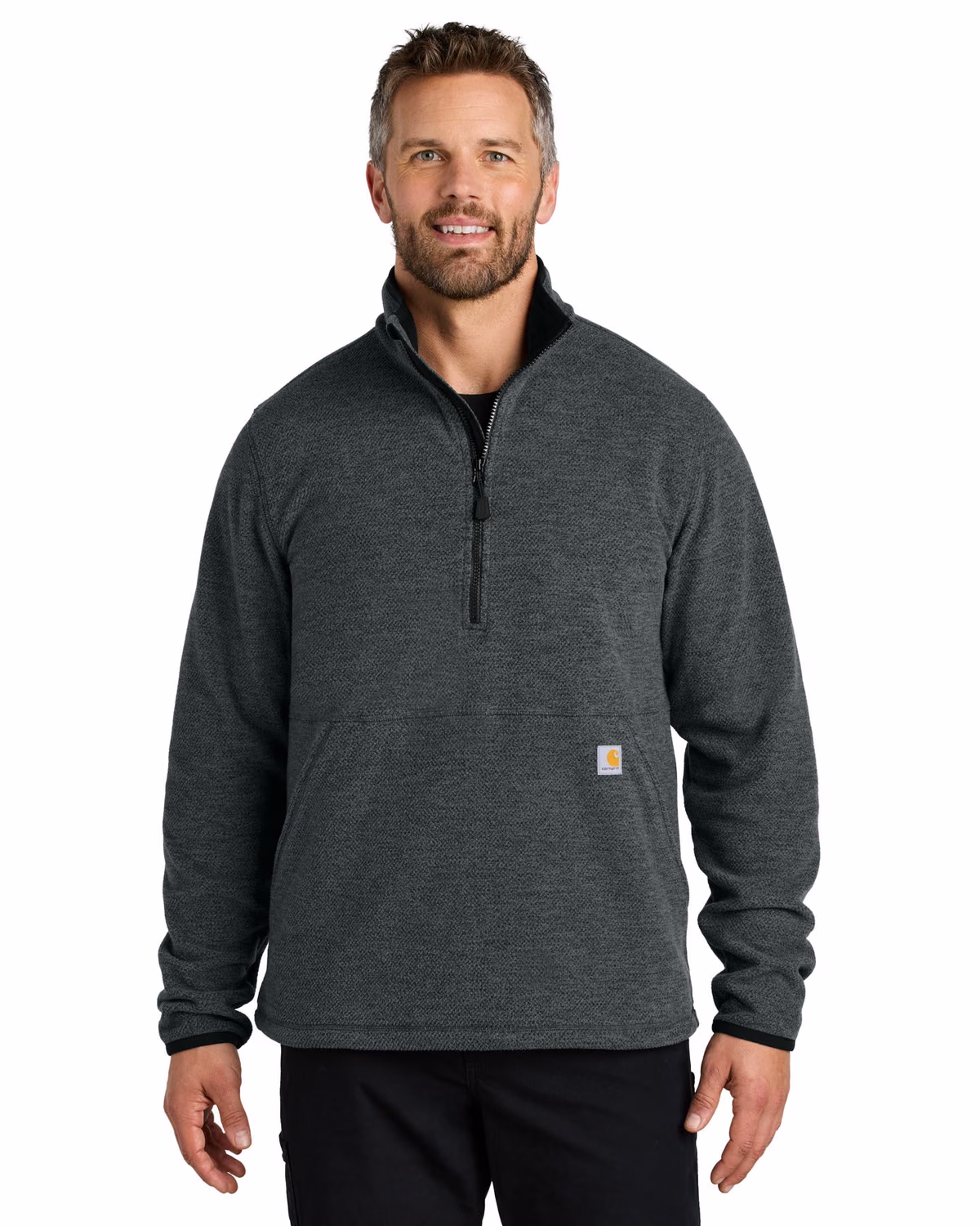 Custom Carhartt Textured 1/2-Zip Fleece Jacket