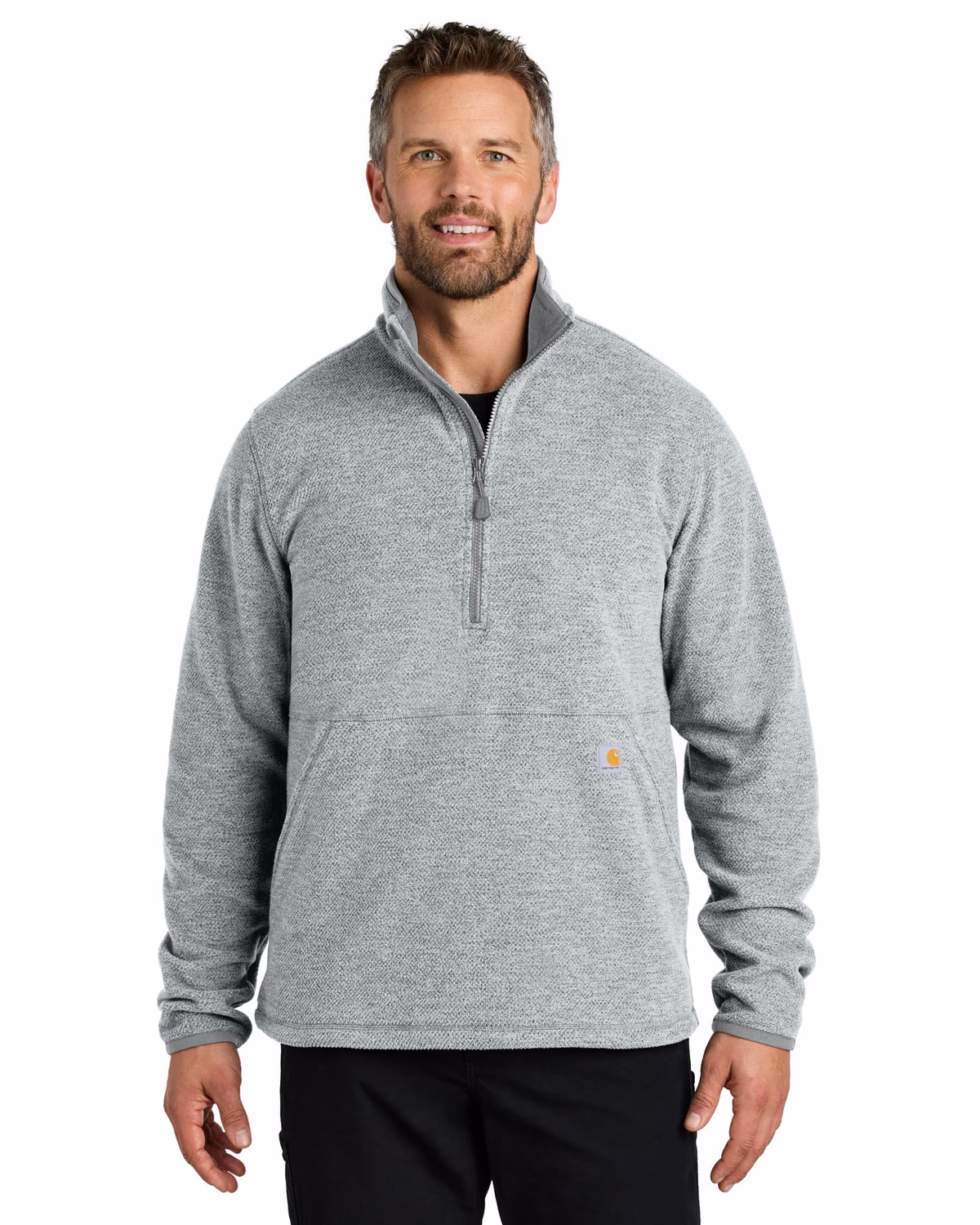 Custom Carhartt Textured 1/2-Zip Fleece Jacket