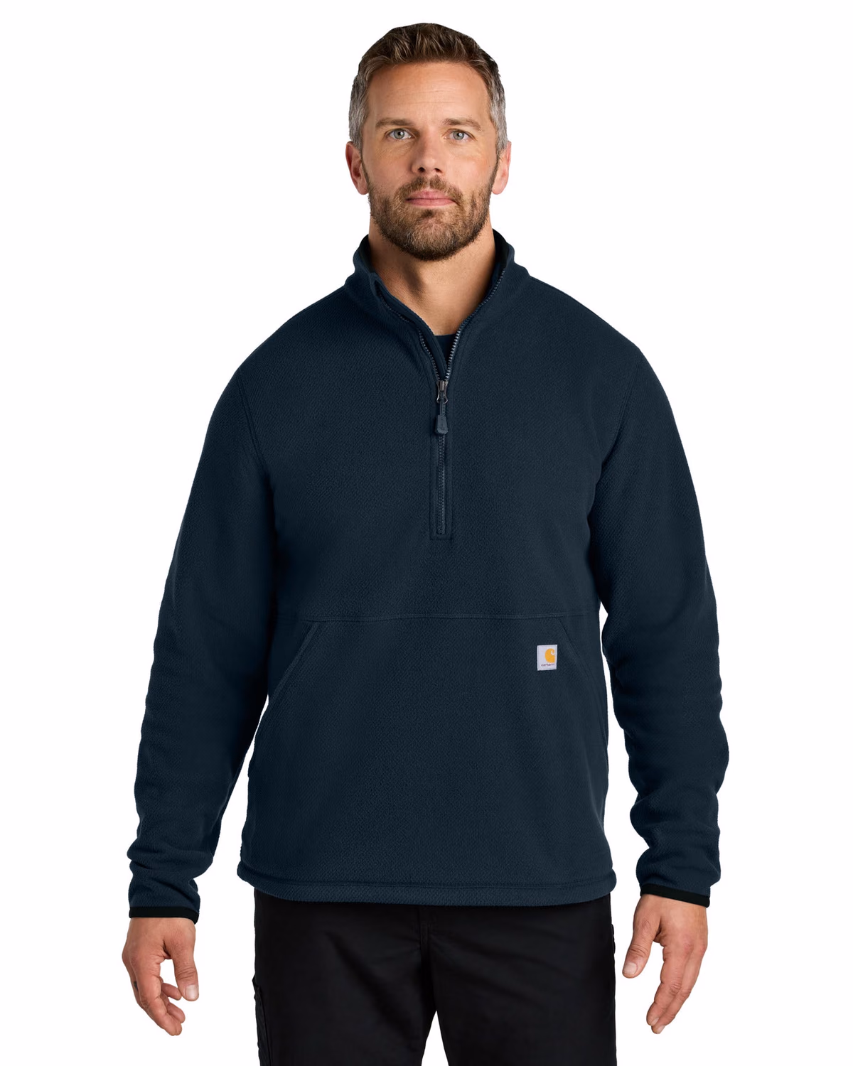 Custom Carhartt Textured 1/2-Zip Fleece Jacket