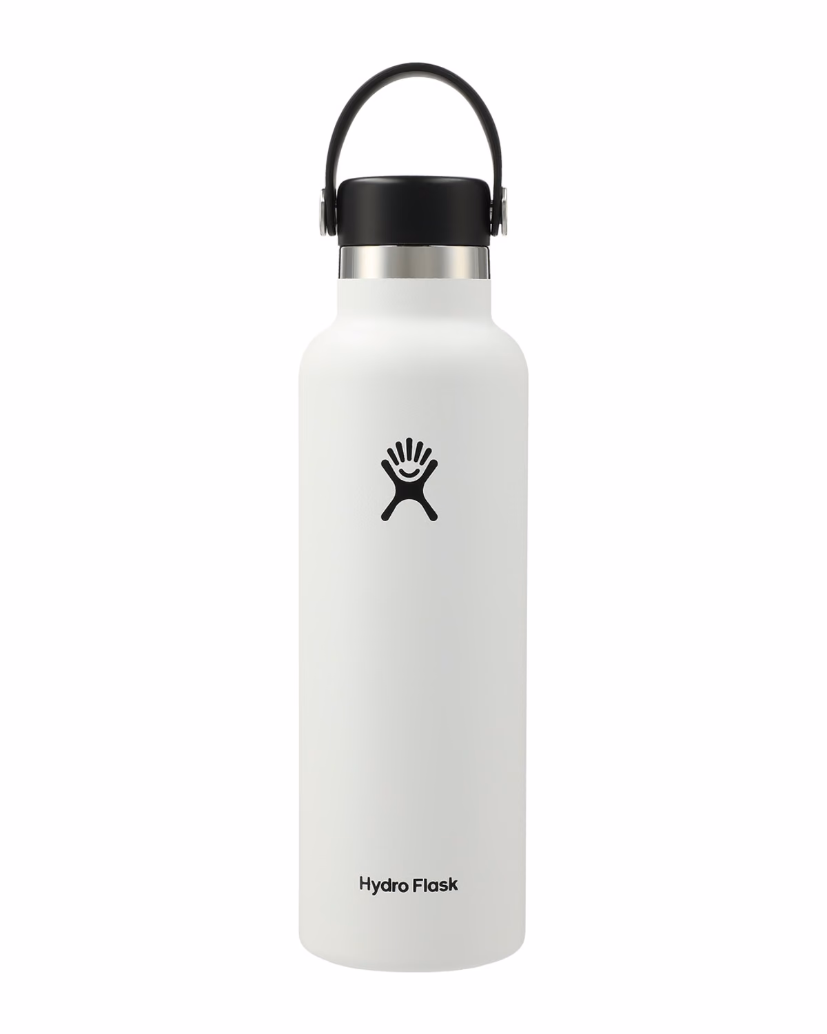Custom Hydro Flask 21 oz. Standard Mouth Bottle w/Flex Cap, back view