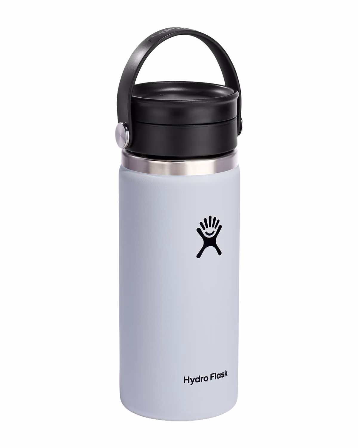 Custom Hydro Flask 16 oz. Wide Mouth Coffee Flask w/Flex Sip Lid, angle view