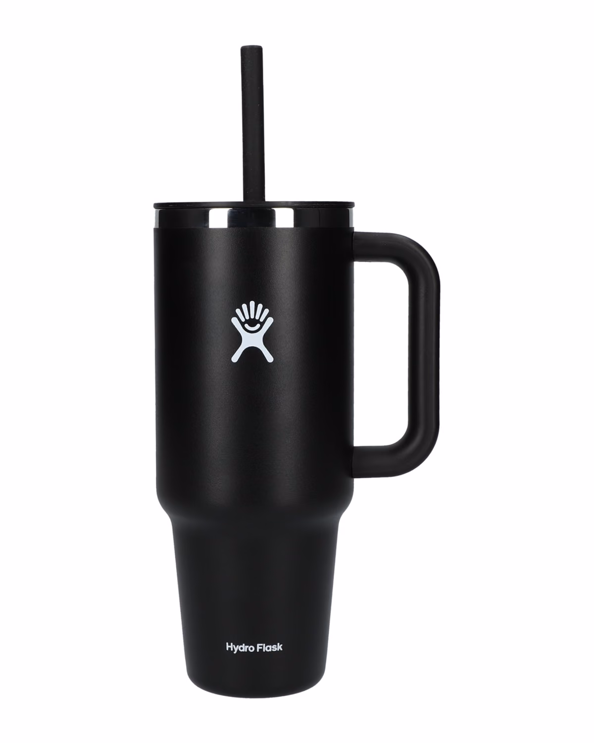 Custom Hydro Flask 40 oz. Travel Tumbler w/Clear Lid, back view