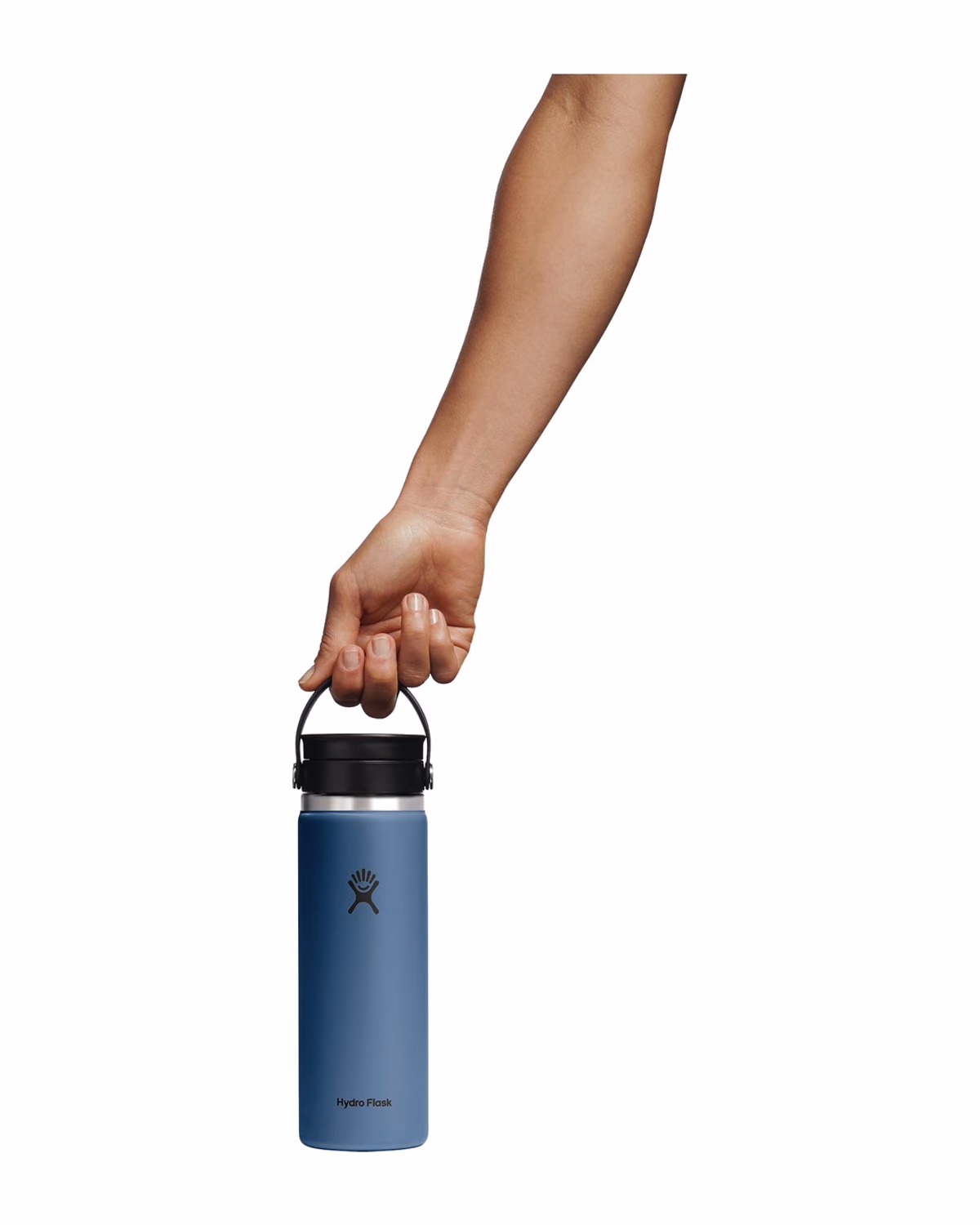 Custom Hydro Flask 20 oz. Wide Mouth Coffee Flask w/Flex Sip Lid, lifestyle view