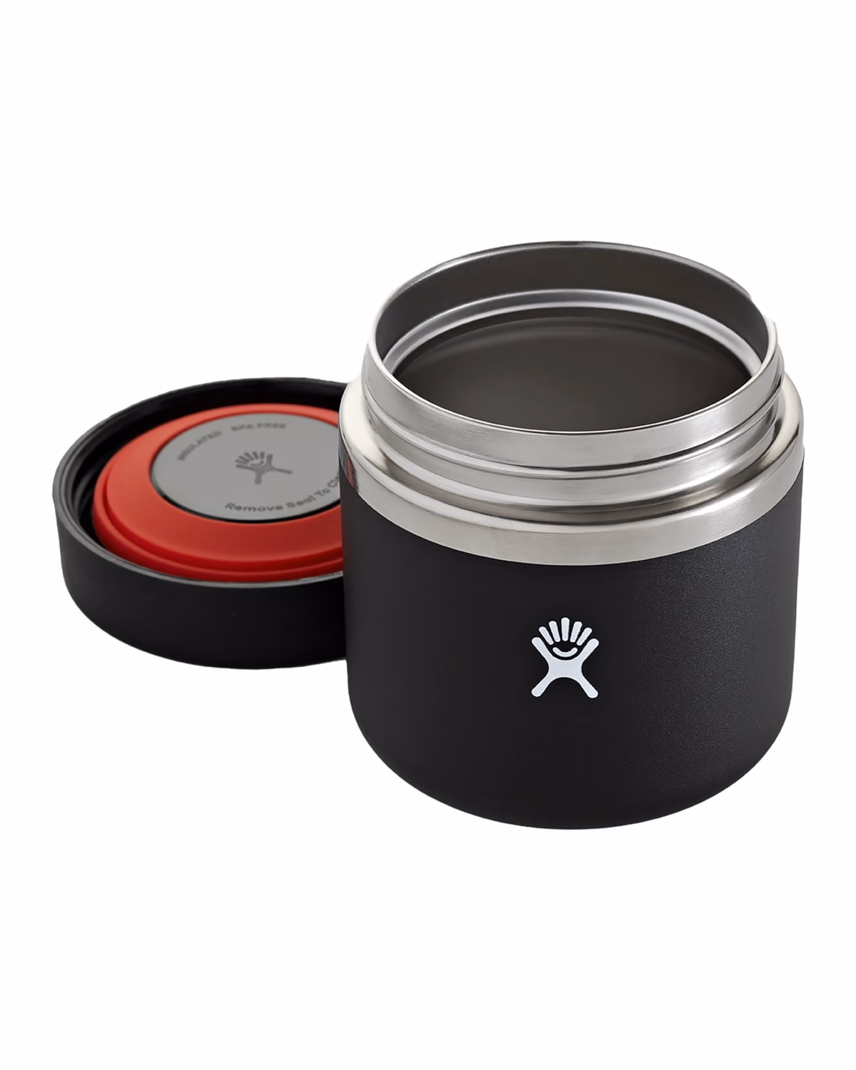 Custom Hydro Flask 20 oz. Insulated Food Jar, back view