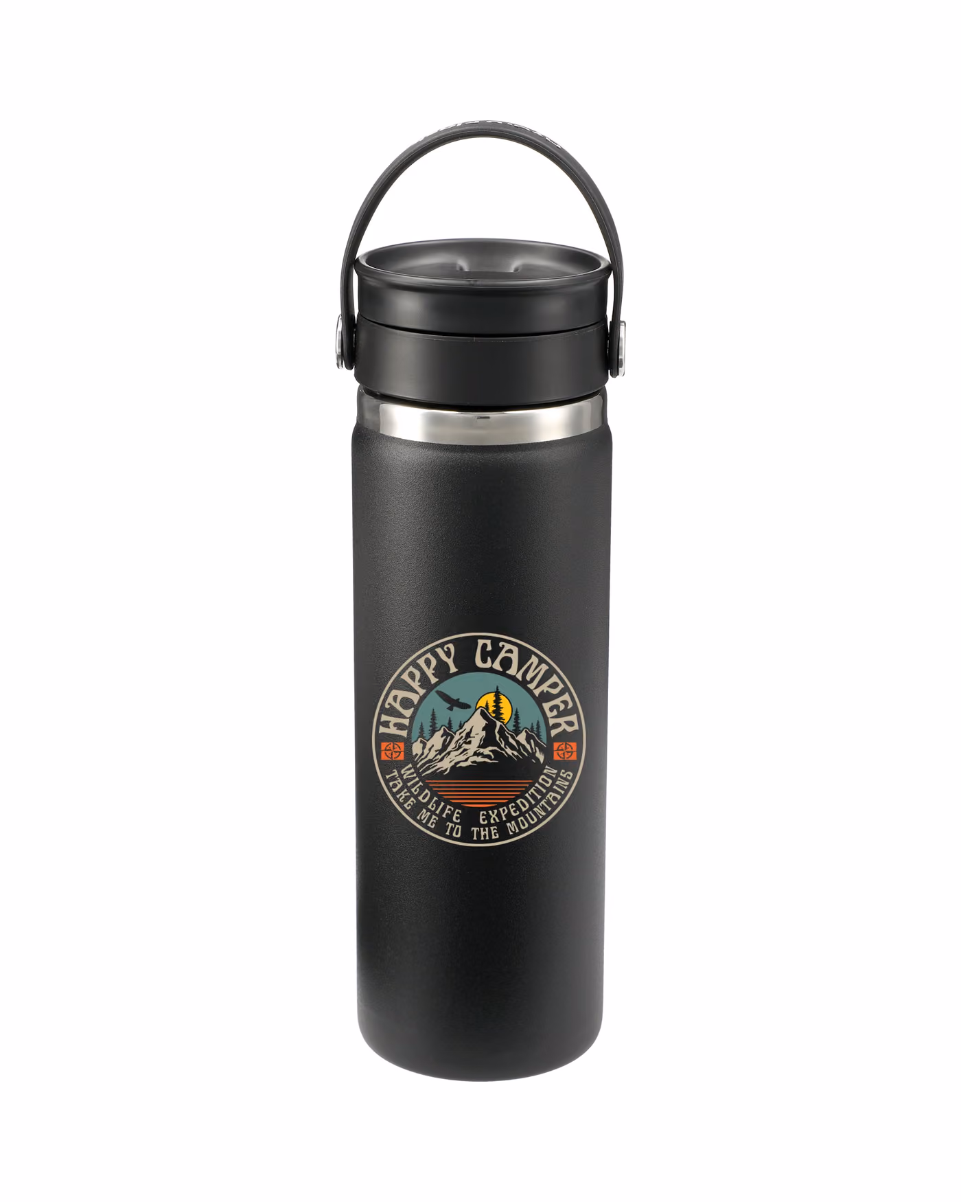 Custom Hydro Flask 20 oz. Wide Mouth Bottle w/ Flex Cap