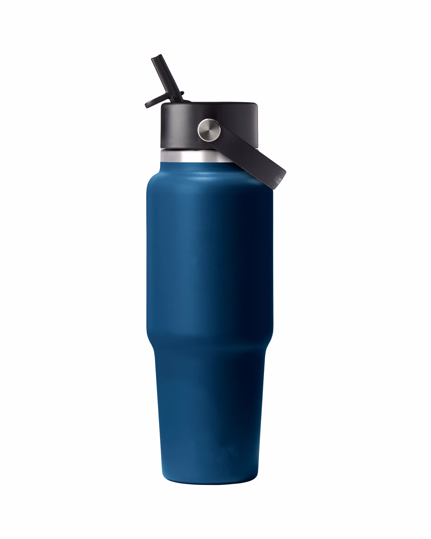 Custom Hydro Flask 40 oz. Wide Mouth Bottle w/Flex Straw Cap - Indigo