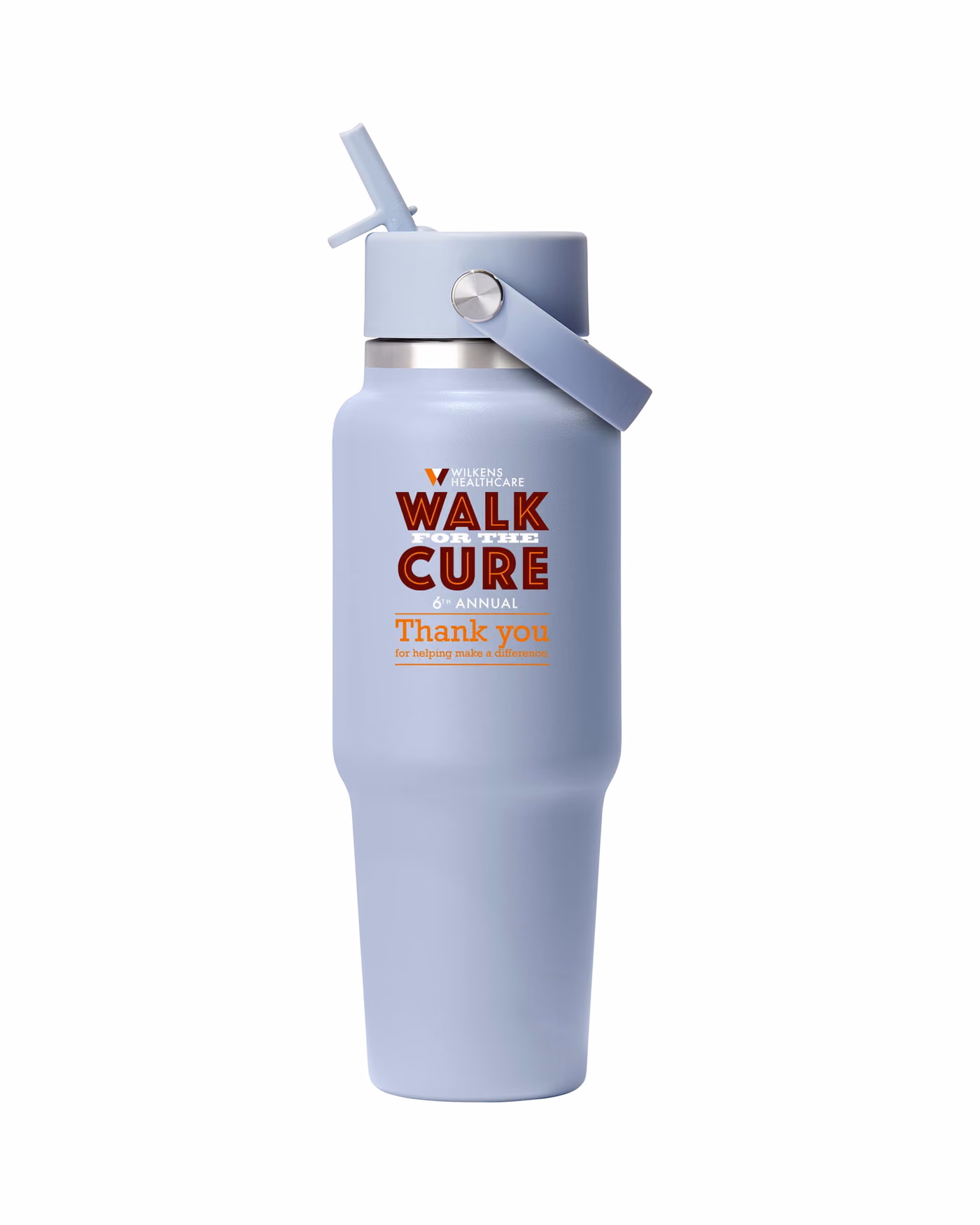 Custom Hydro Flask 32 oz. Wide Mouth Bottle w/Flex Straw Cap - Surf
