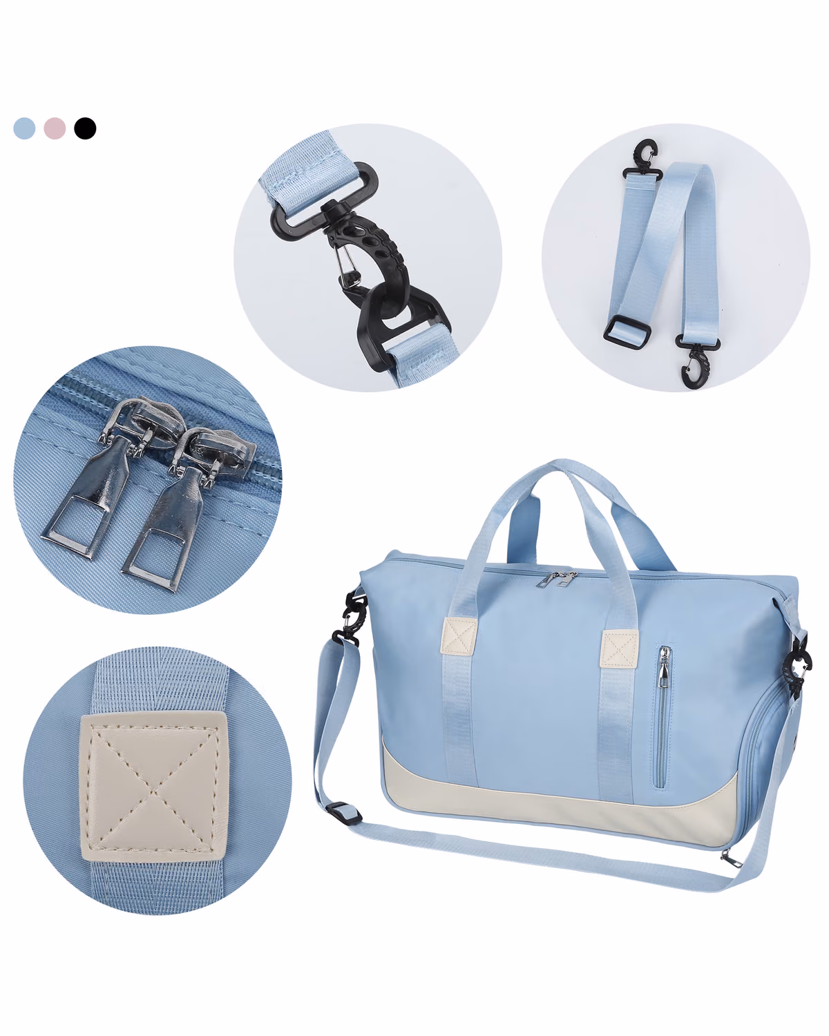 Custom Gym Dry Wet Separated Duffel Bag