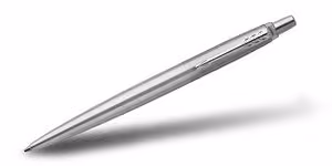 Custom Parker Jotter London Retractable Ballpoint Pen ( Stainless Steel Silver CT)