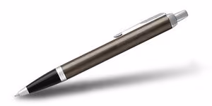 Custom Parker IM Retractable Ballpoint Pen (Dark Espresso CT)