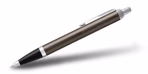 Custom Parker IM Retractable Ballpoint Pen (Dark Espresso CT)