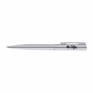 Custom Waterman Allure Ballpoint - Blue Ink - Chrome - Silver Trim
