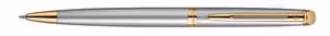 Custom Waterman Hemisphere Ballpoint Stainless Steel Gold Trim