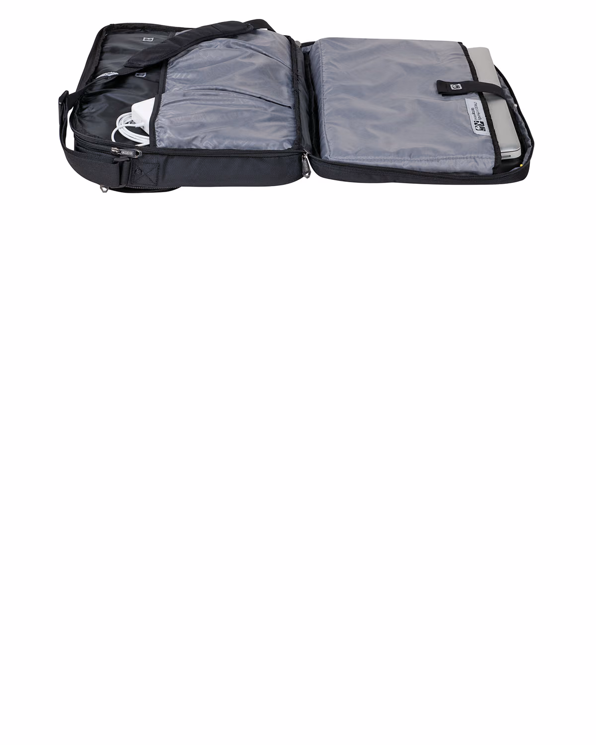 Custom OGIO Voyager Messenger - Black/ Petrol inside