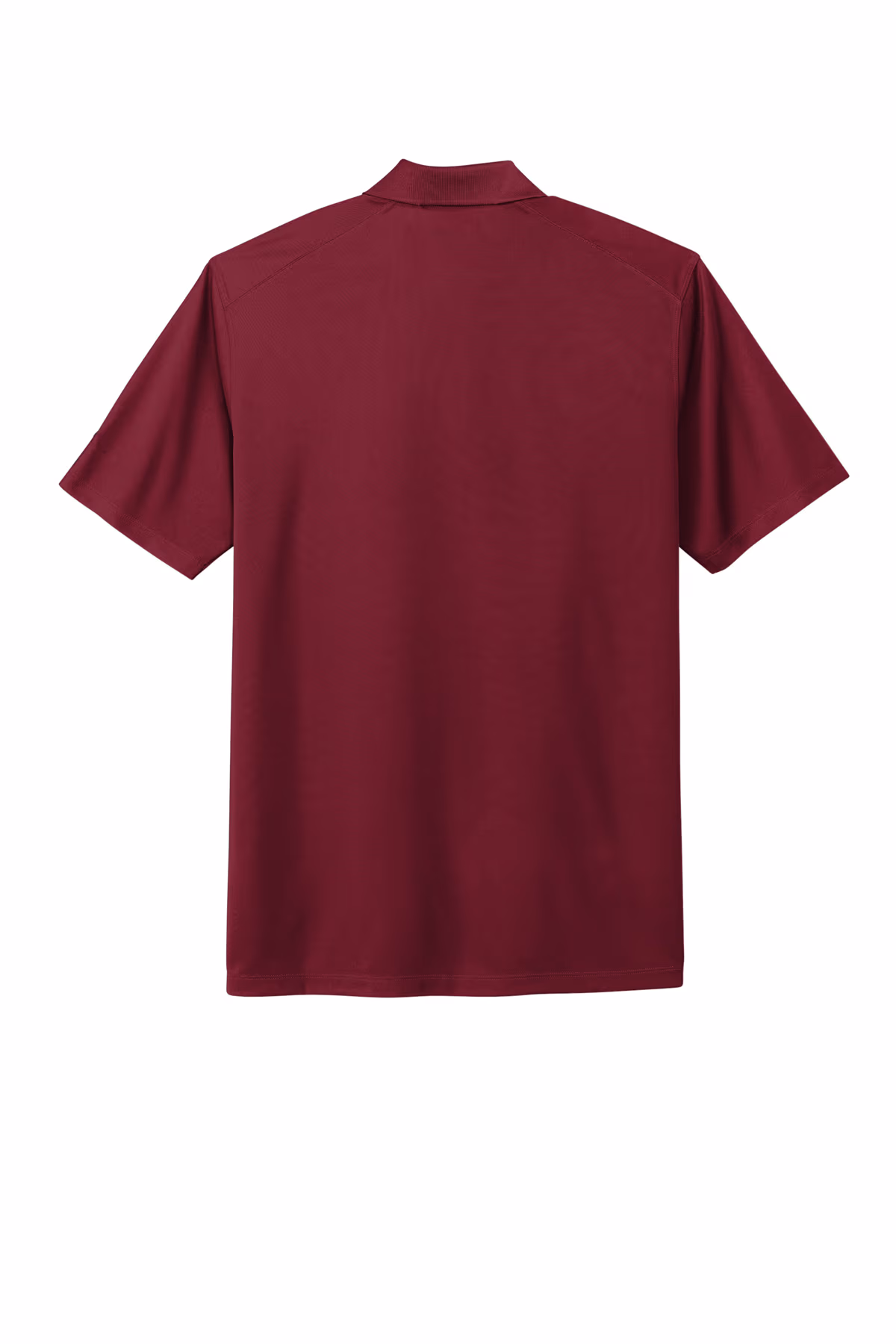 Custom Nike Dri-FIT Micro Pique 2.0 Polo, Team Red, back-flat