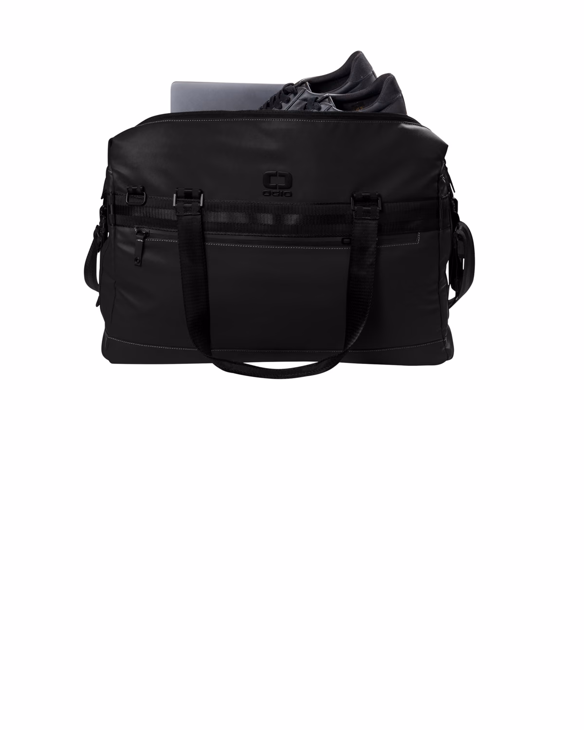 Custom OGIO Commuter Duffel - Blacktop - flat front