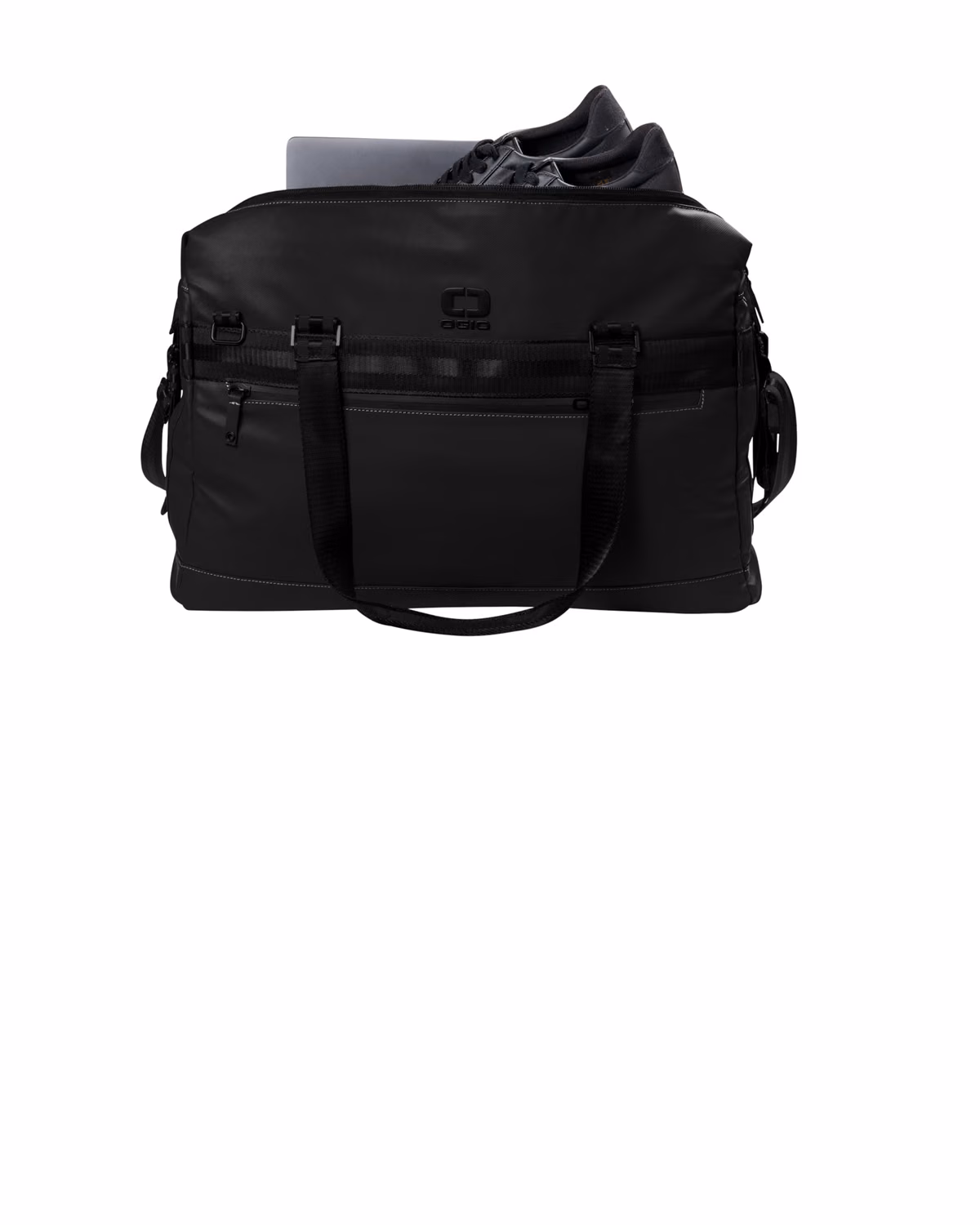 Custom OGIO Commuter Duffel - Blacktop - flat front