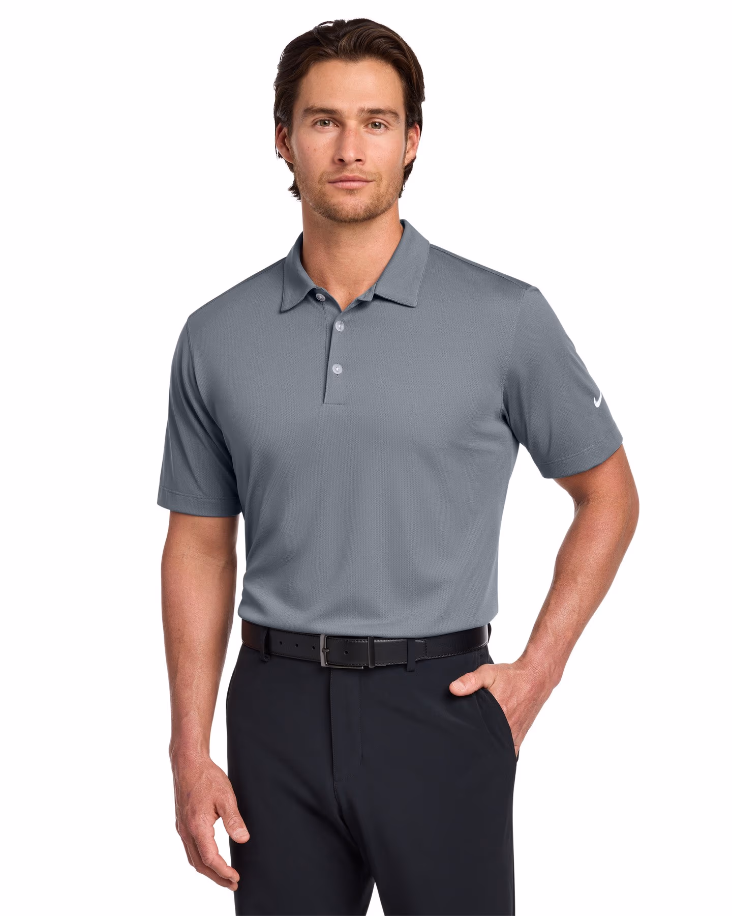 Custom Nike Dri-FIT Vertical Mesh Polo