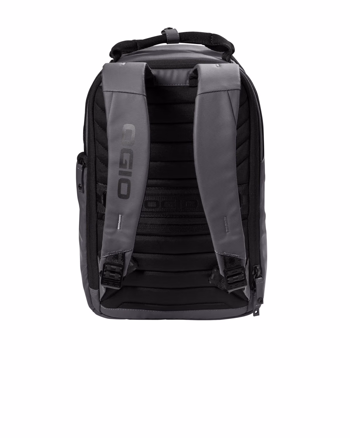 Custom OGIO Commuter Transfer Pack - Tarmac Grey flat back