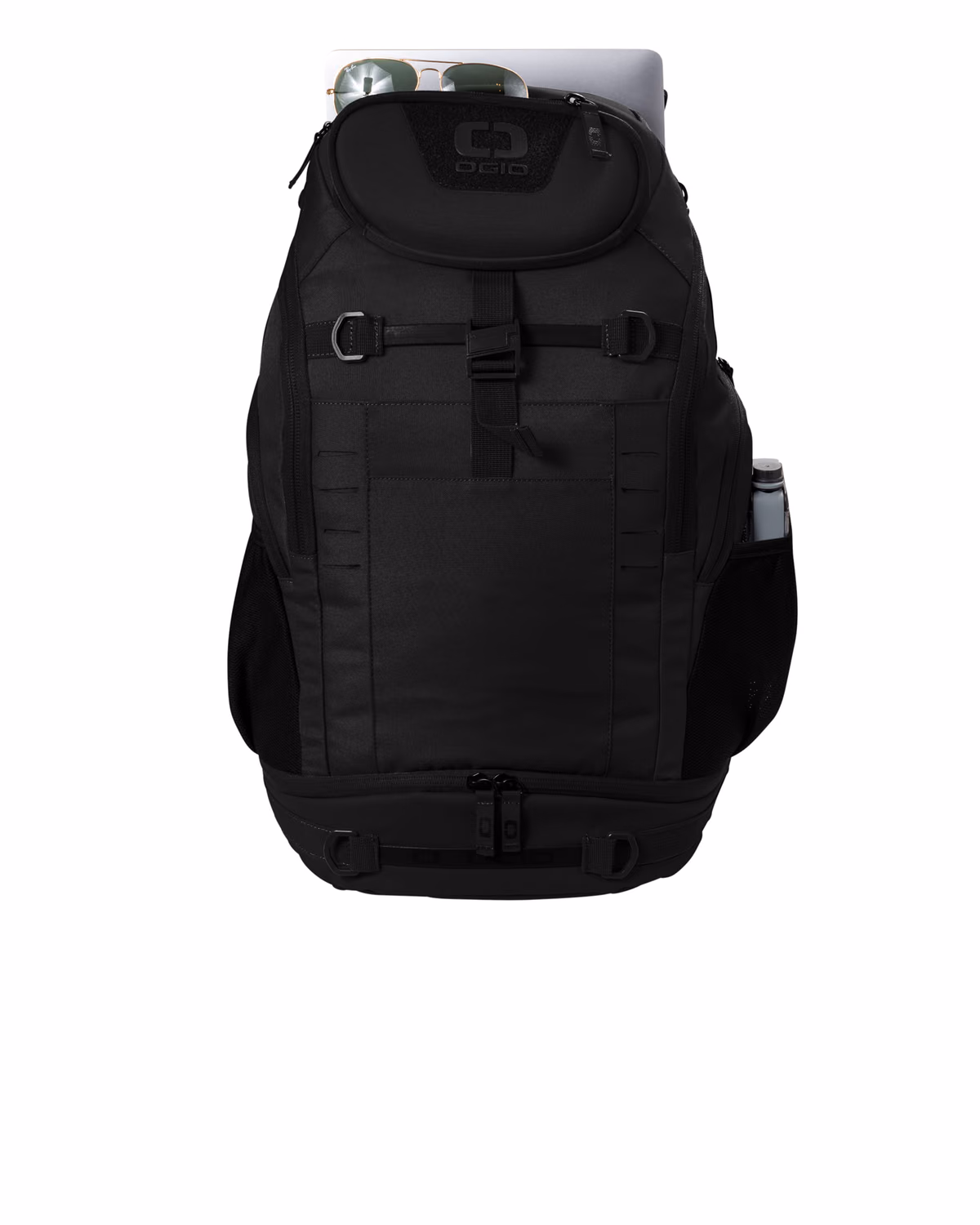 Custom OGIO Utilitarian Pack - Blacktop - flat front