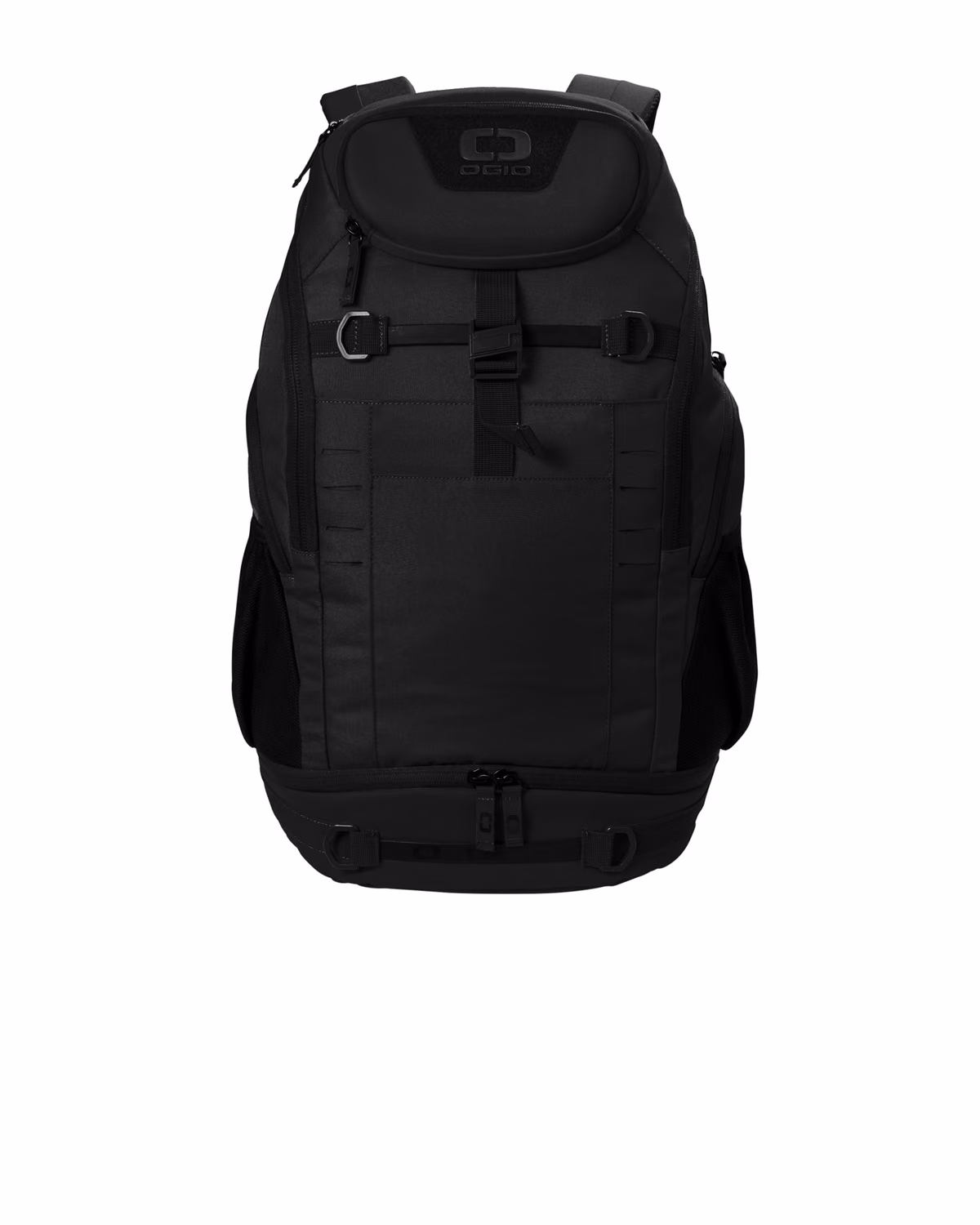 Custom OGIO Utilitarian Pack - Blacktop - flat front