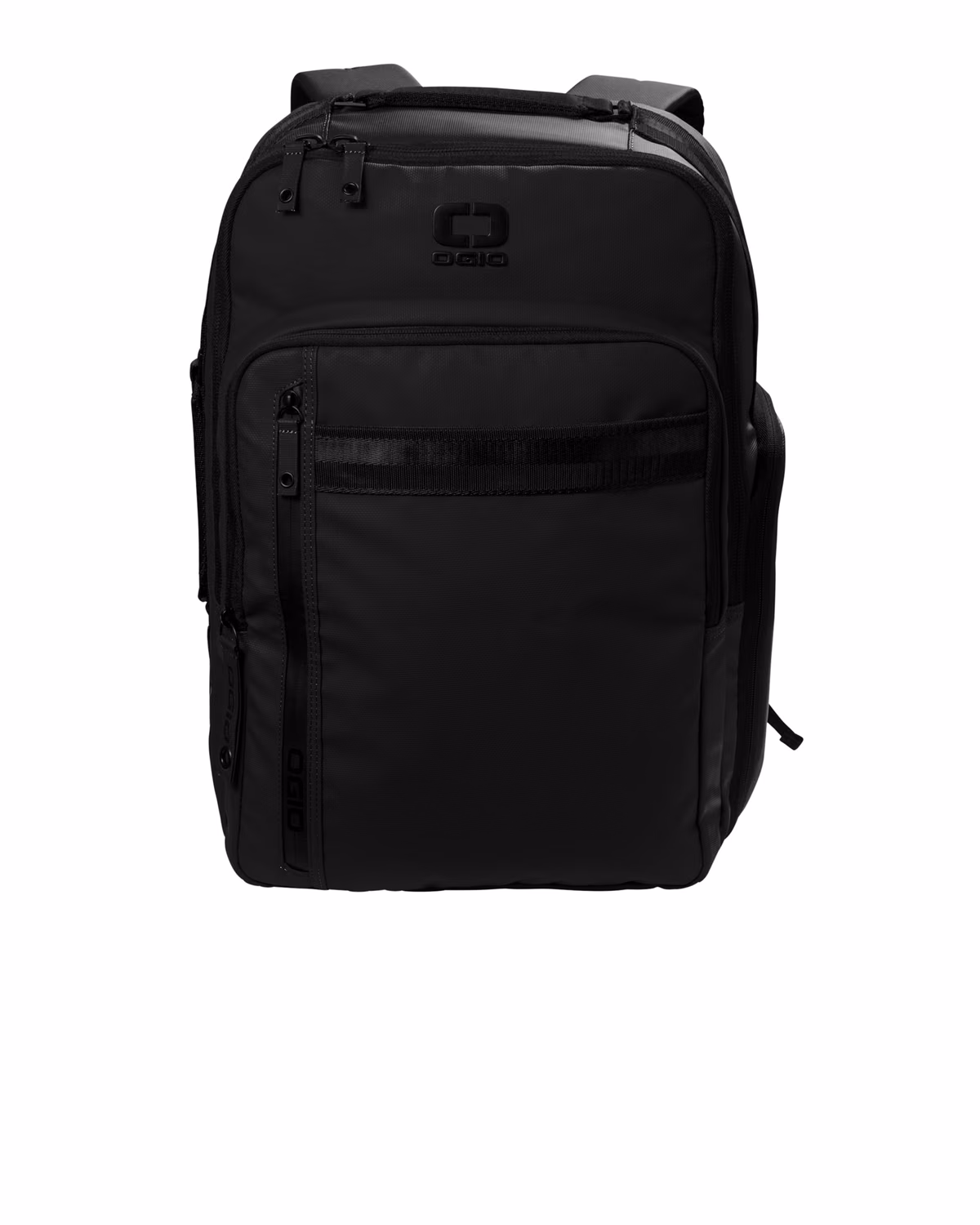 Custom OGIO Commuter XL Pack - Blacktop - flat front