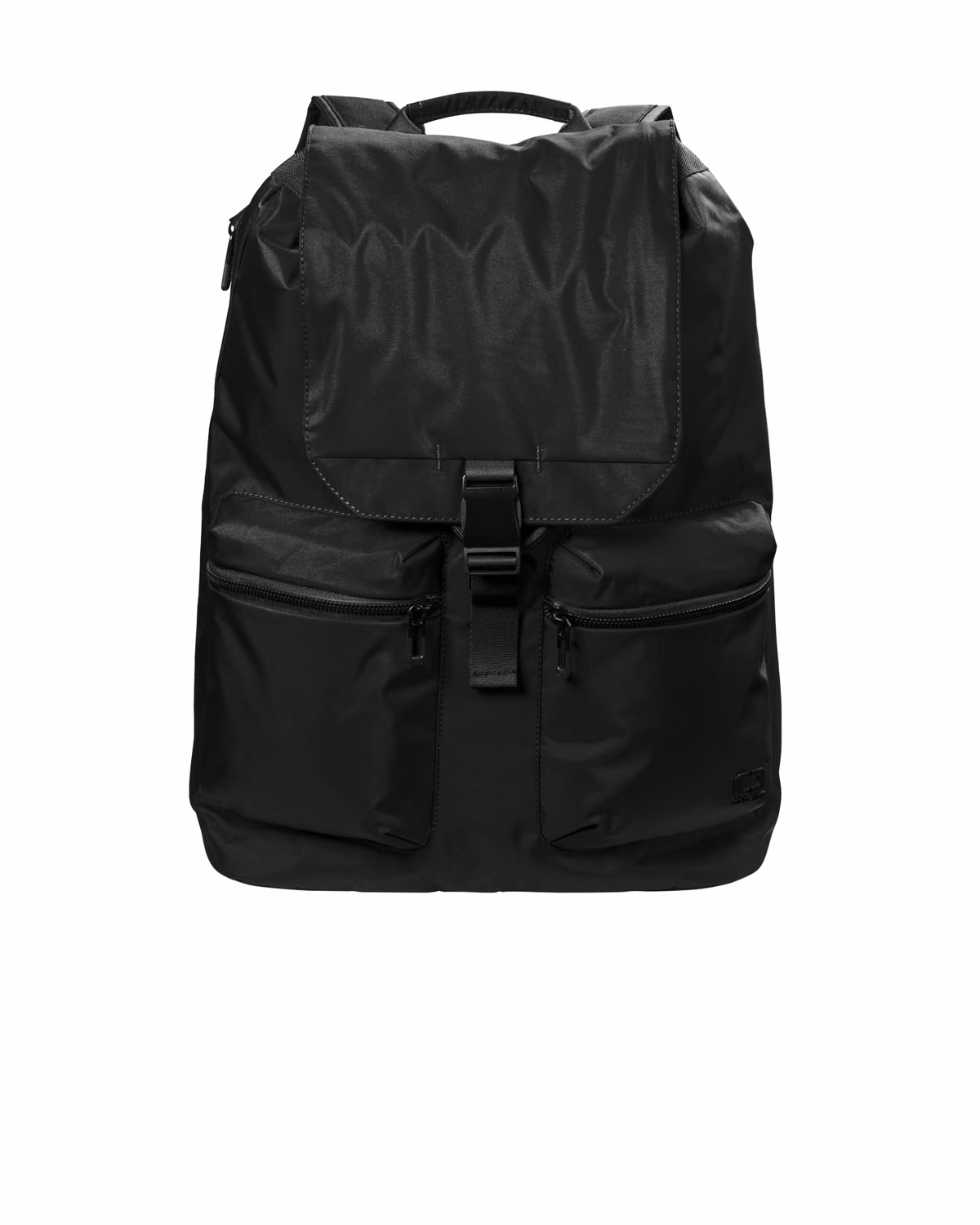 Custom OGIO Evolution Pack - Blacktop - flat front