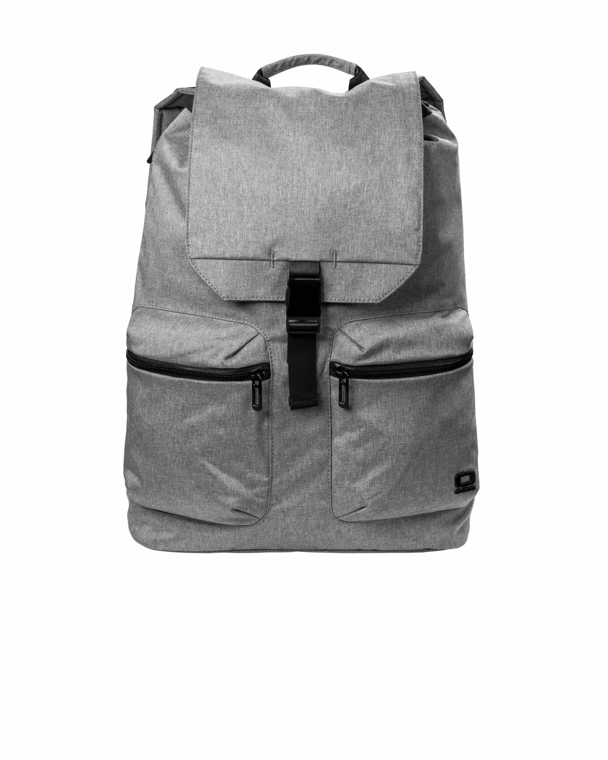 Custom OGIO Evolution Pack - Heather Grey - flat front