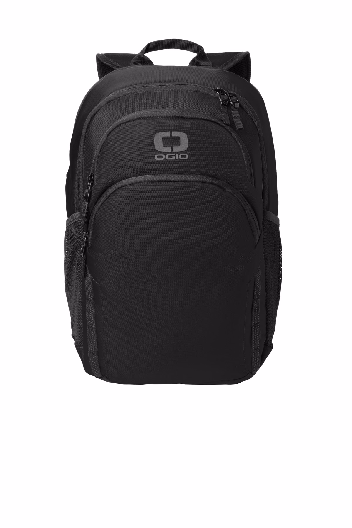 Custom OGIO Forge Pack, Blacktop, flat front