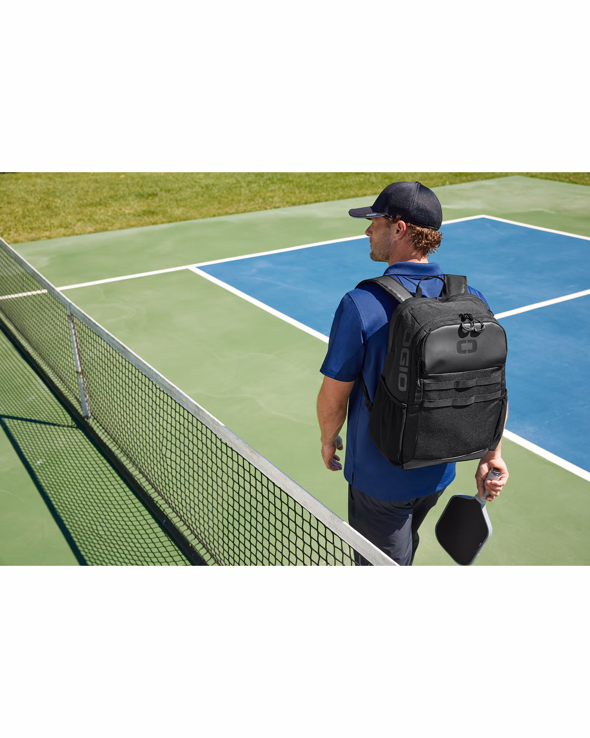 Custom OGIO Base Pack - Blacktop - lifestyle