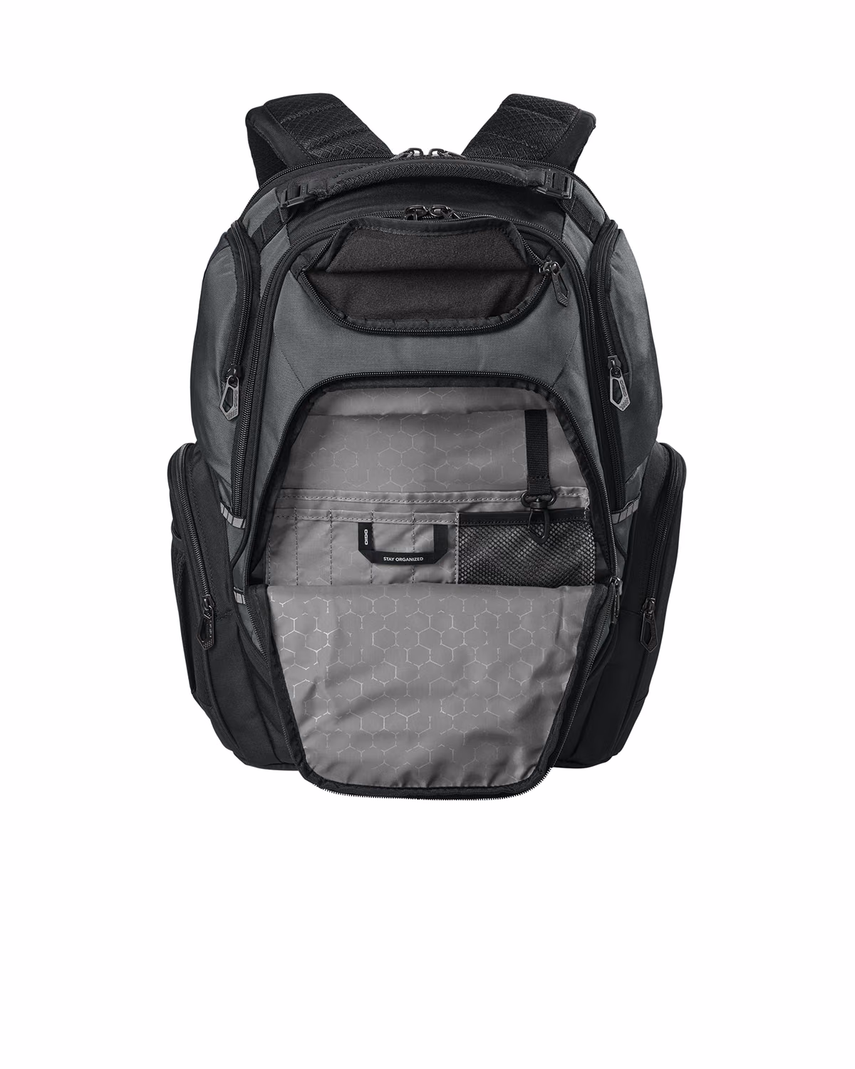 Custom OGIO Kinetic Pack - Gear Grey - detail