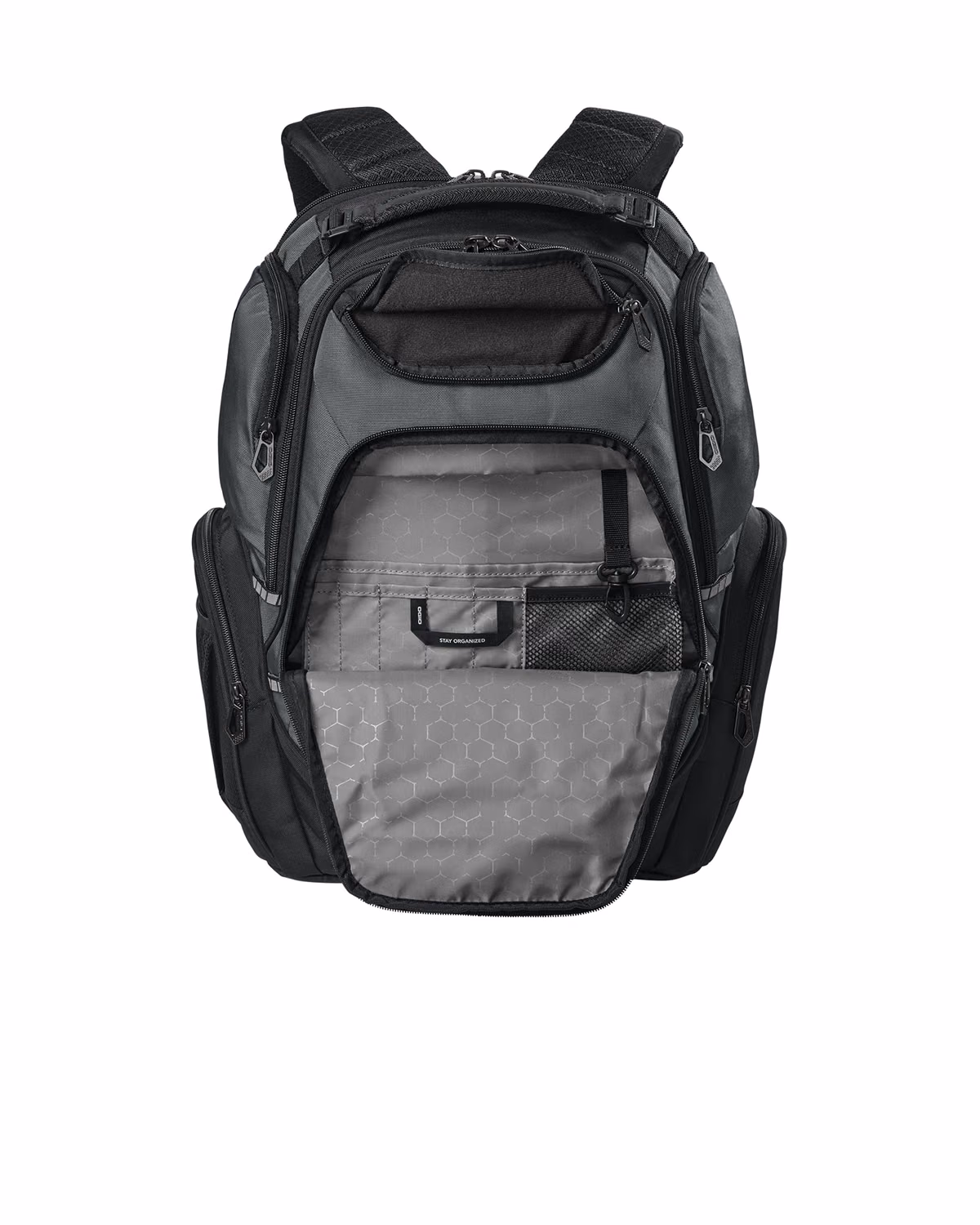 Custom OGIO Kinetic Pack - Gear Grey - detail