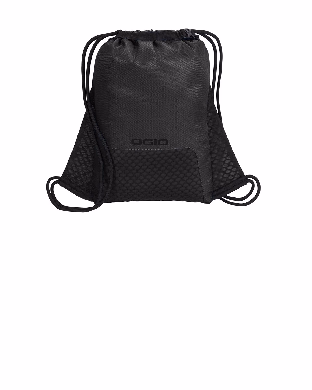 Custom OGIO Boundary Cinch Pack - Black flat back
