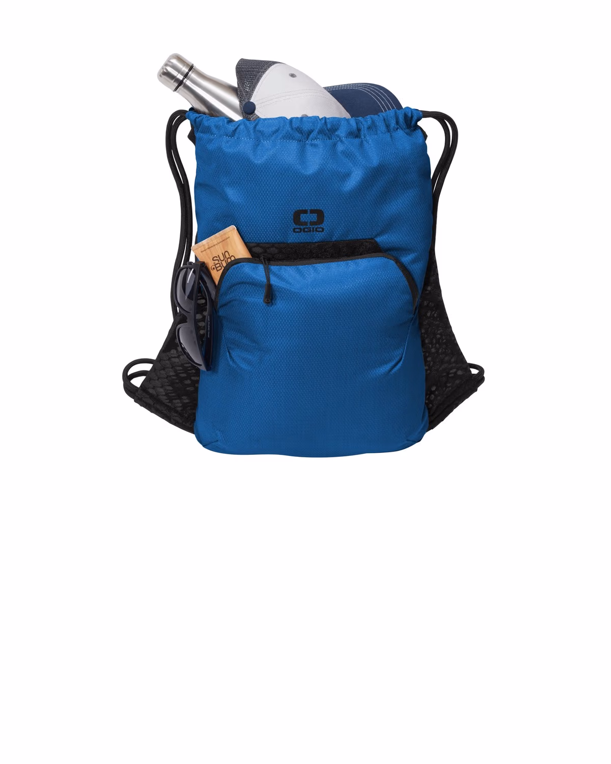 Custom OGIO Boundary Cinch Pack - Cobalt Blue front