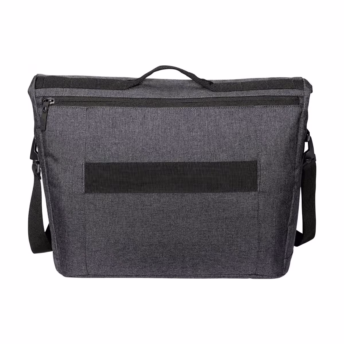 Custom OGIO Command Messenger - Tarmac Grey Heather flat back