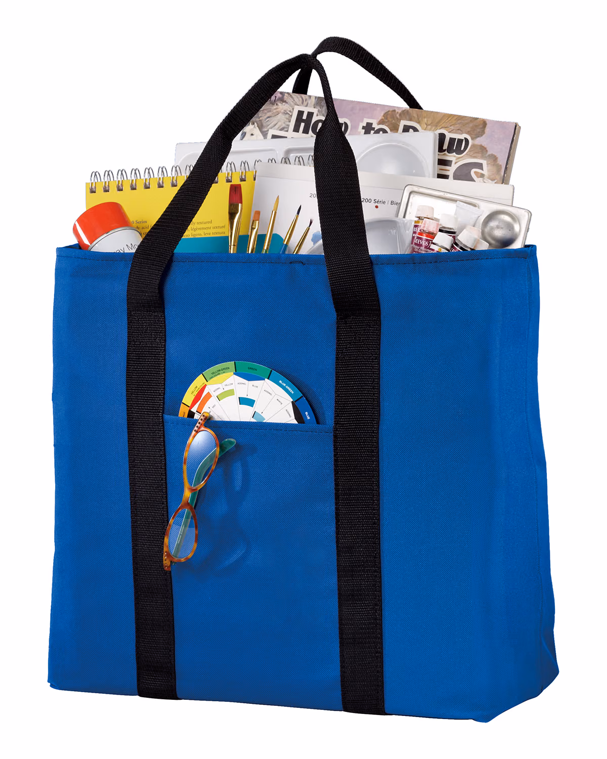 Custom port-authority-all-purpose-tote Black
