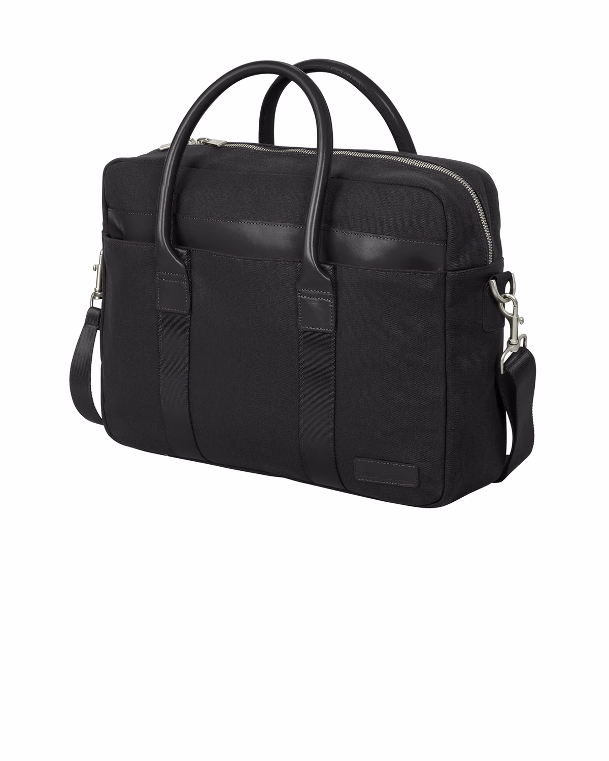 Custom Brooks Brothers Wells Briefcase - Black - other