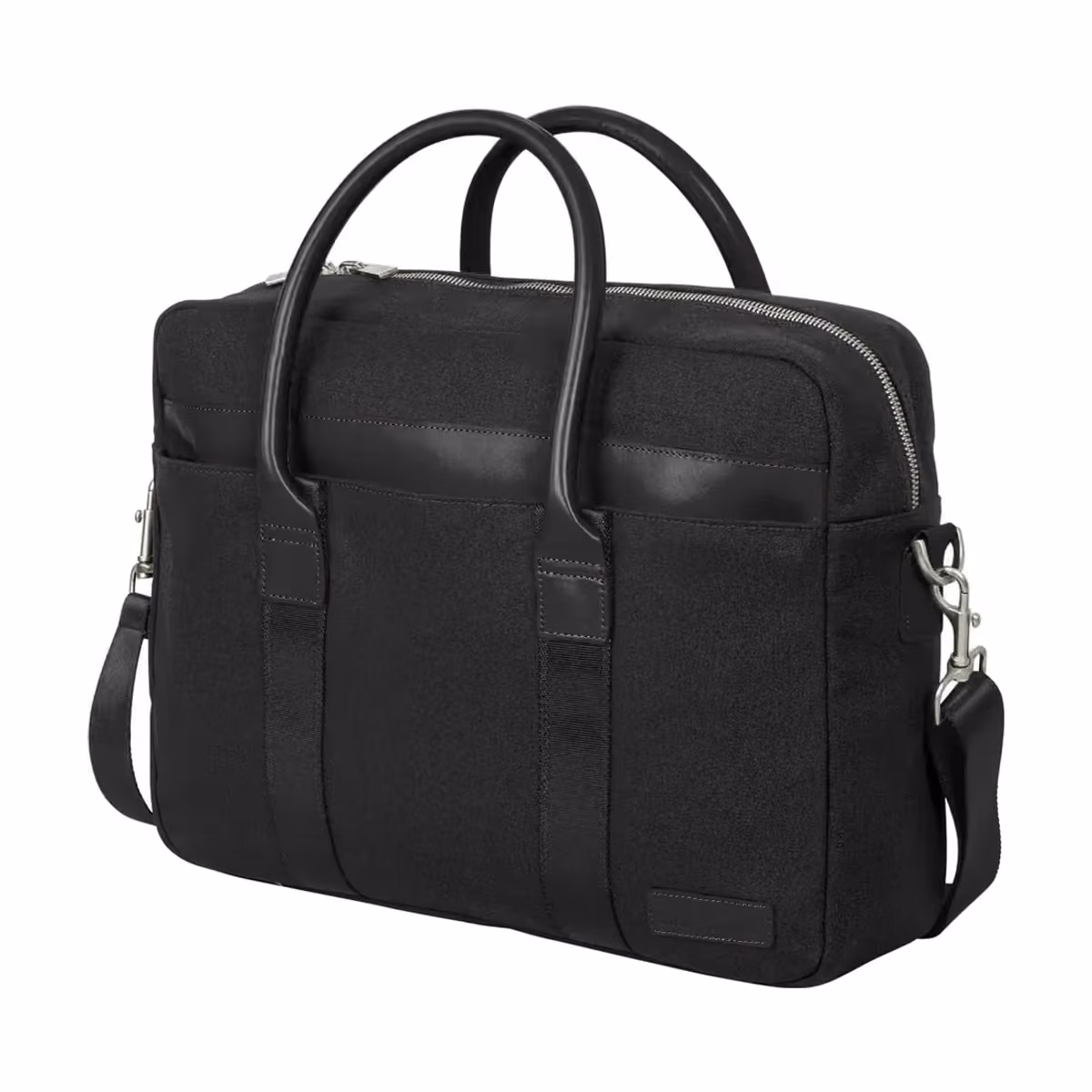 Custom Brooks Brothers Wells Briefcase - Black - other