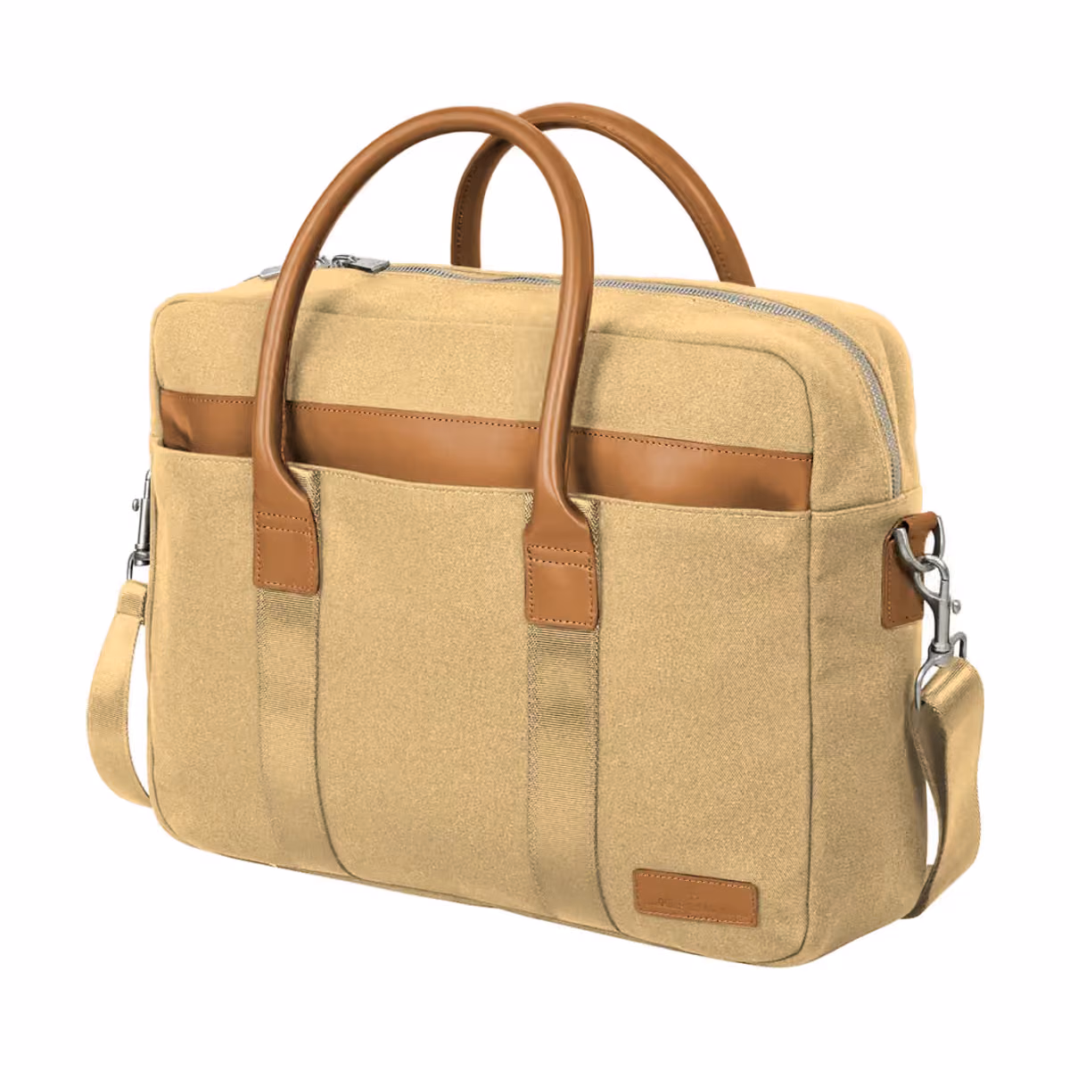 Custom Brooks Brothers Wells Briefcase - Ledger Khaki - other