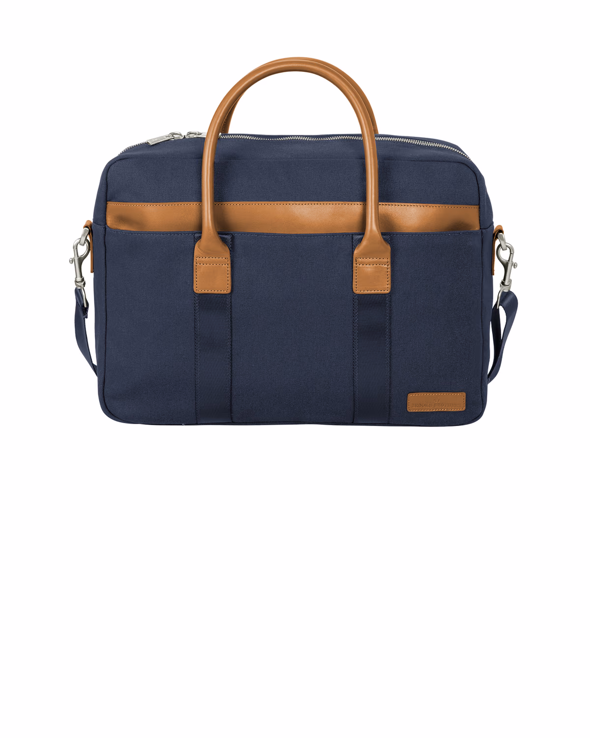Custom Brooks Brothers Wells Briefcase - Navy Blazer - other