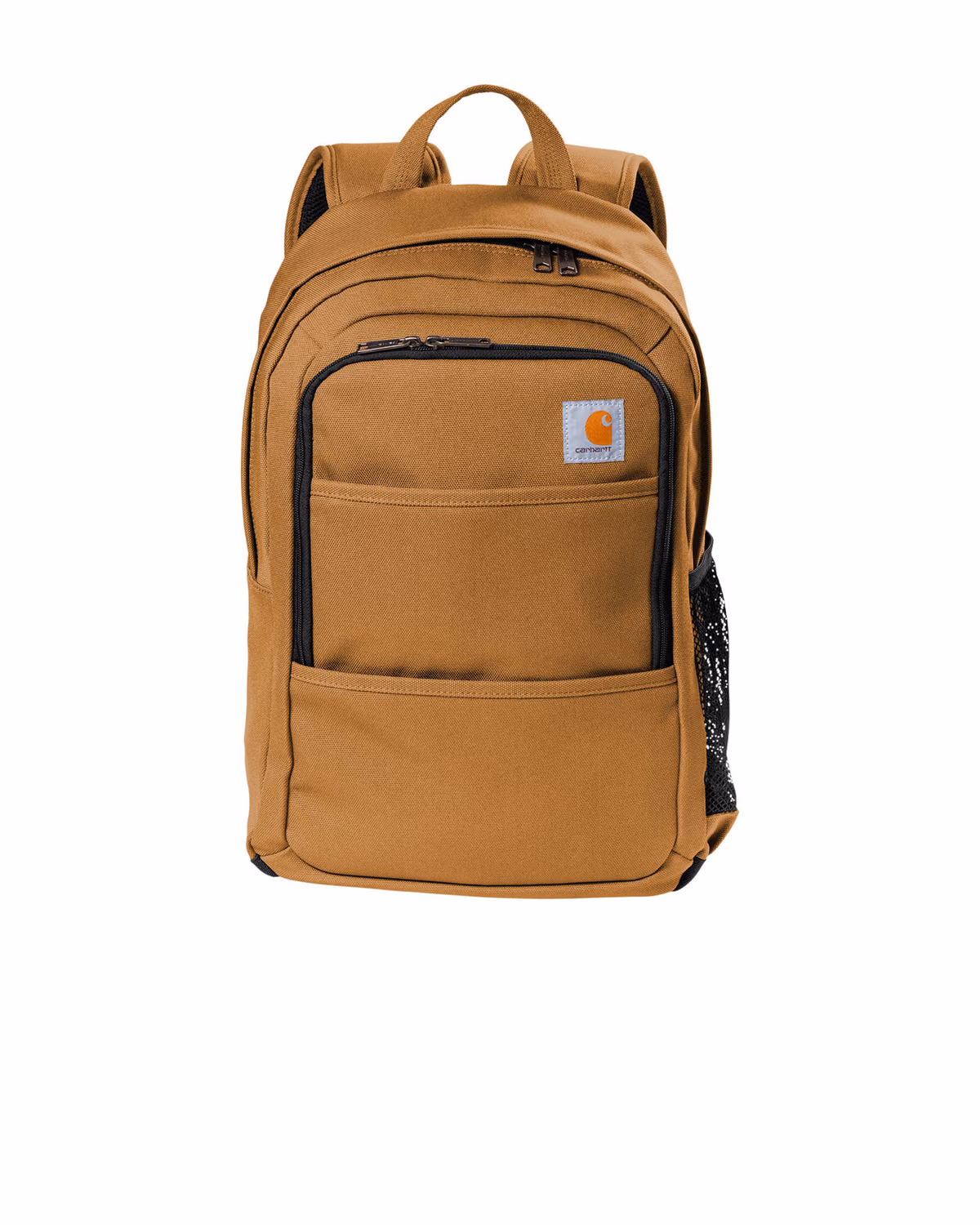 Custom Carhartt Foundry Series Backpack - Carhartt Brown - flat front