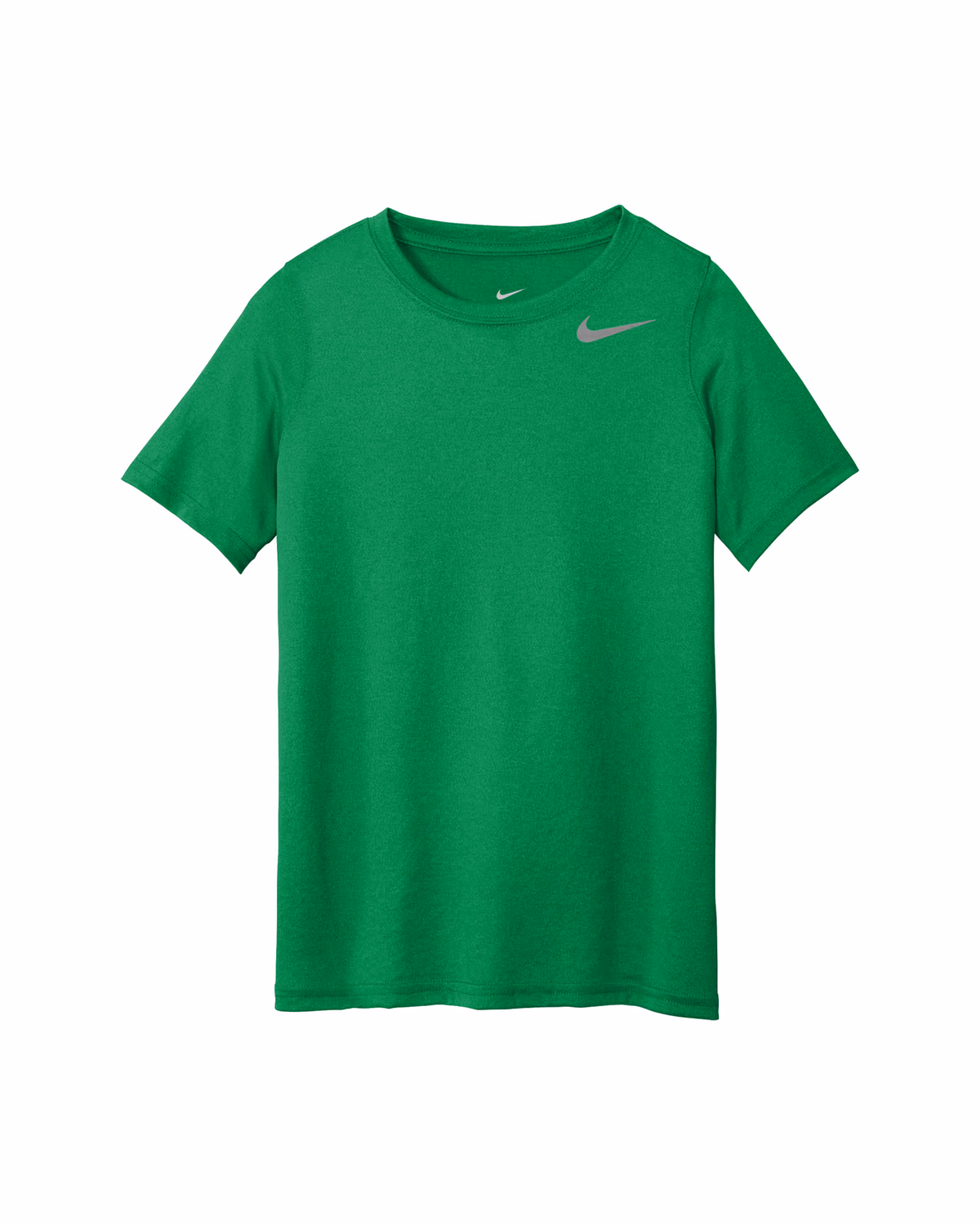 Custom Nike Youth Team rLegend Tee, Apple Green, front view
