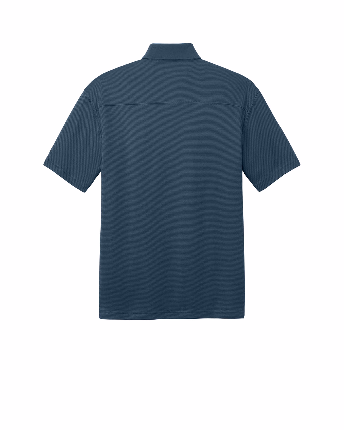 Custom Eddie Bauer Performance Polo, Coast Blue, back view