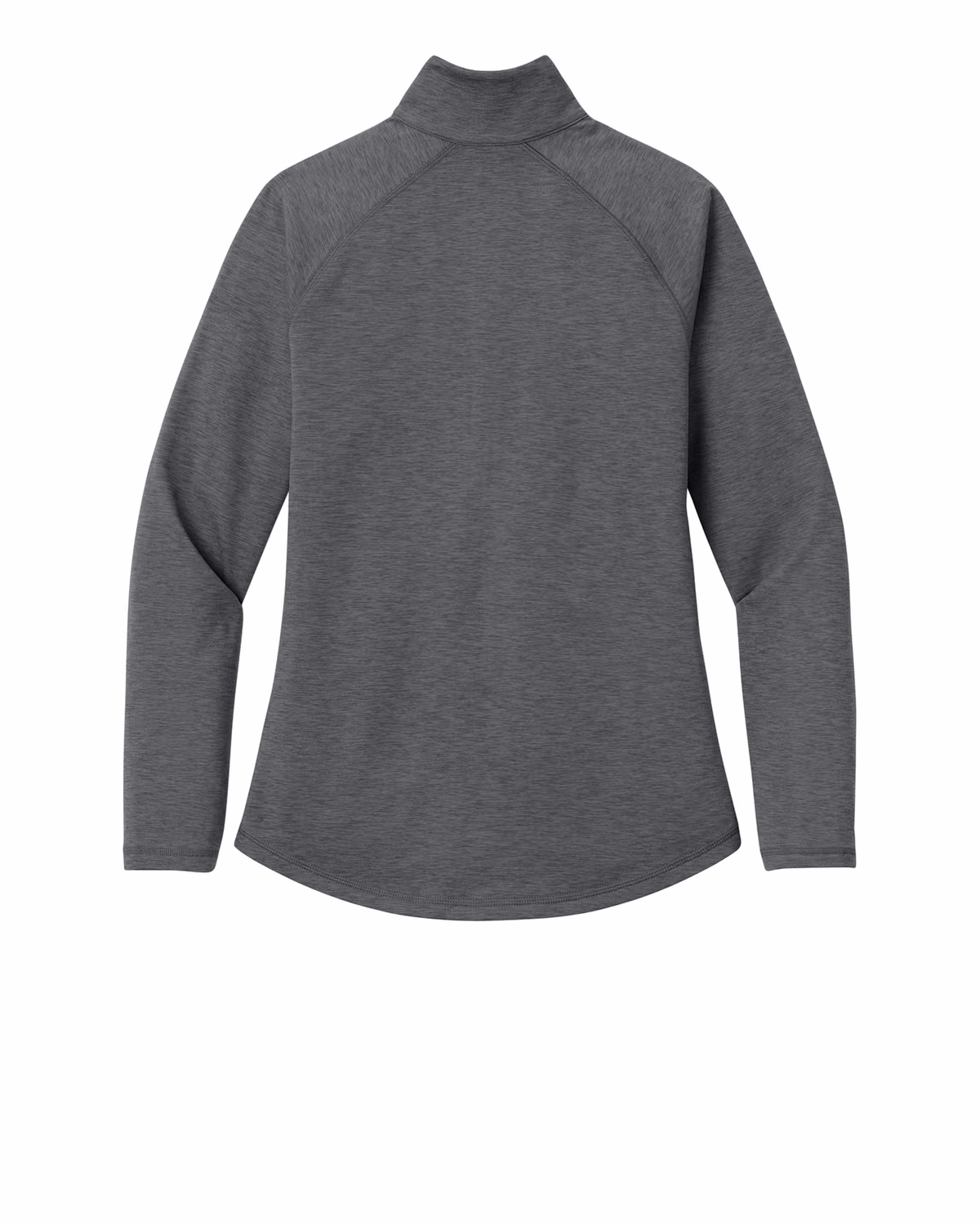 Custom Eddie Bauer Women’s Adventurer Full-Zip, Metal Grey Heather, back view