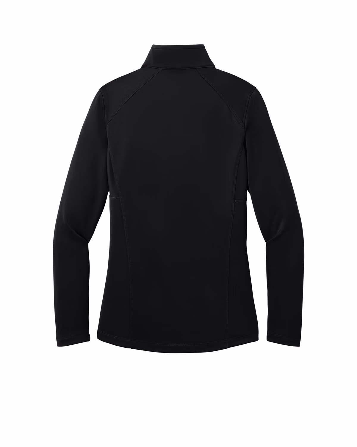 Custom Eddie Bauer Women's Highpoint Fleece Jacket, Black, back view