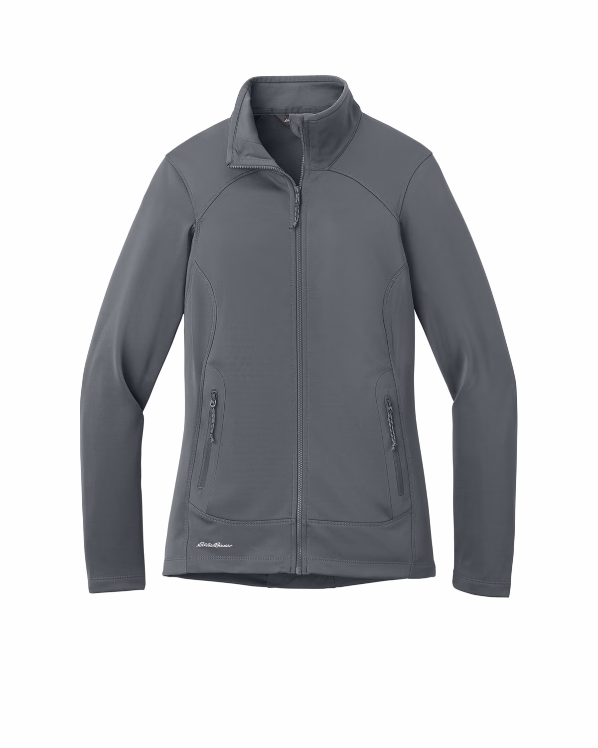 Custom Eddie Bauer Women's Highpoint Fleece Jacket, Metal Grey, front view