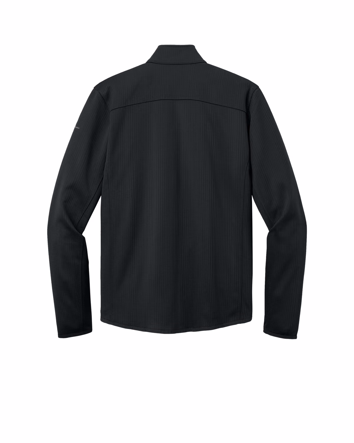 Custom Eddie Bauer Dash Full-Zip Fleece Jacket, Black, back view