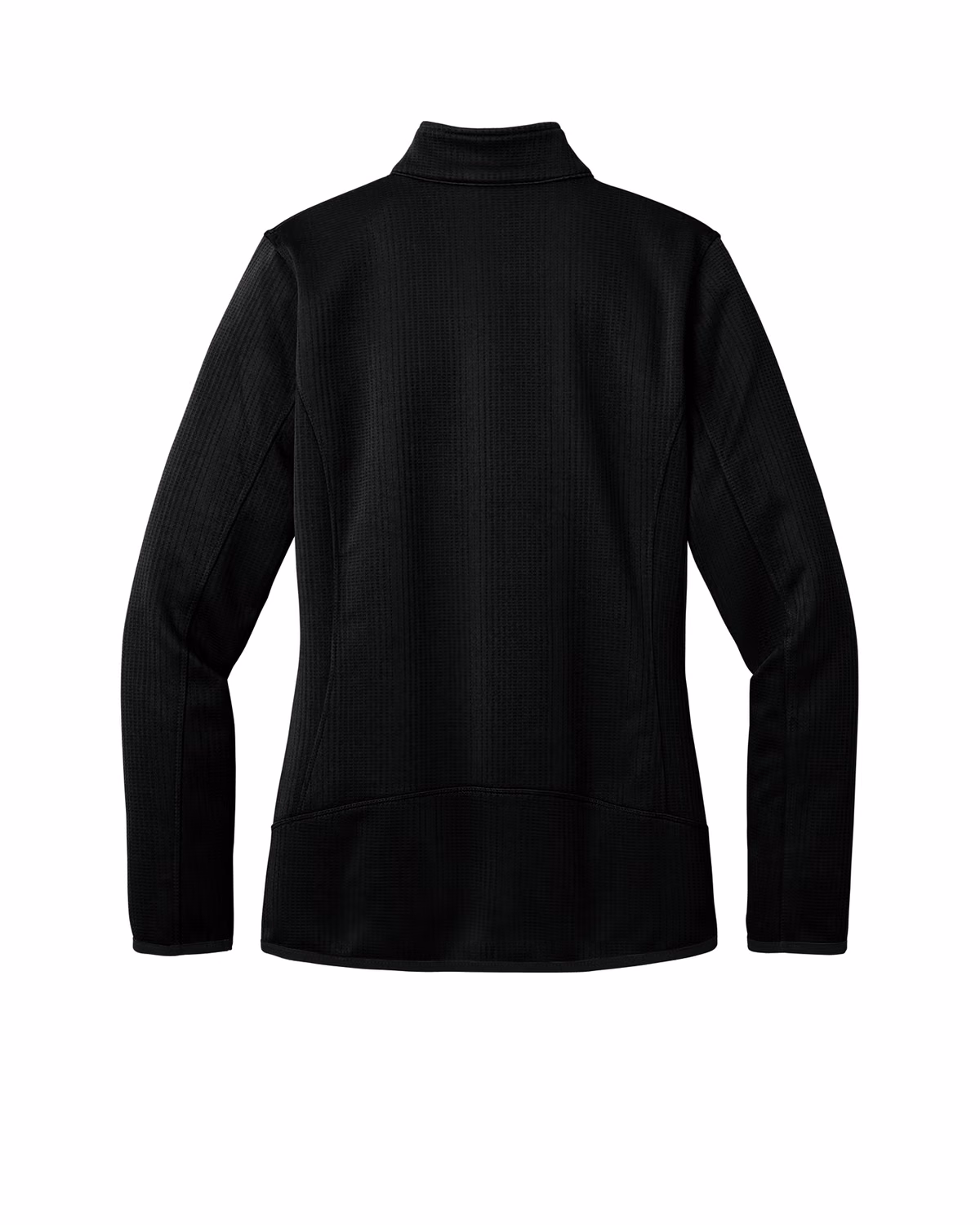 Custom Eddie Bauer Women's Dash Full-Zip Fleece Jacket, Black, back view