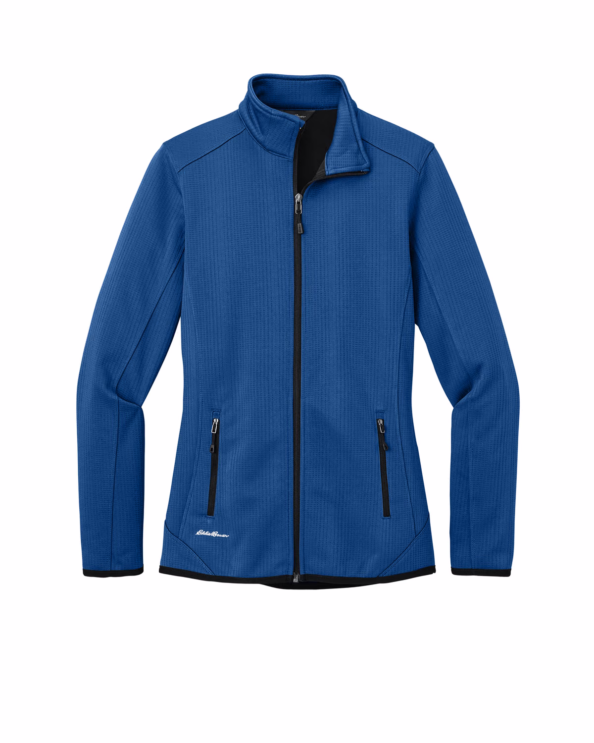 Custom Eddie Bauer Women's Dash Full-Zip Fleece Jacket, Cobalt Blue, front view
